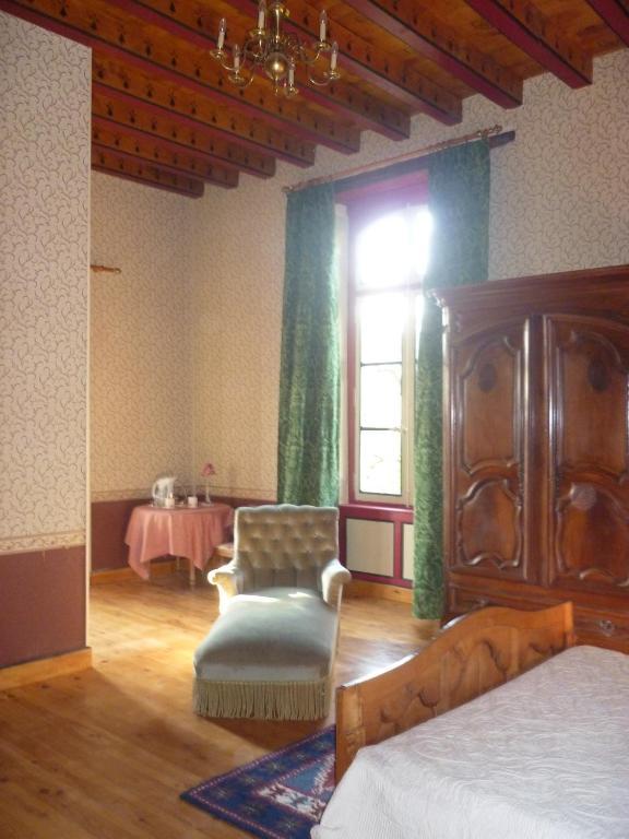 Chateau De Vallègue Kamer foto